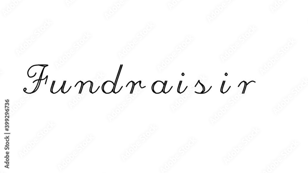 Fundraising Decorative Handwriting Animation in Six Cursive and Gothic Fonts Fundraising Decorative Handwriting Animation in Six Cursive and Gothic Fonts
