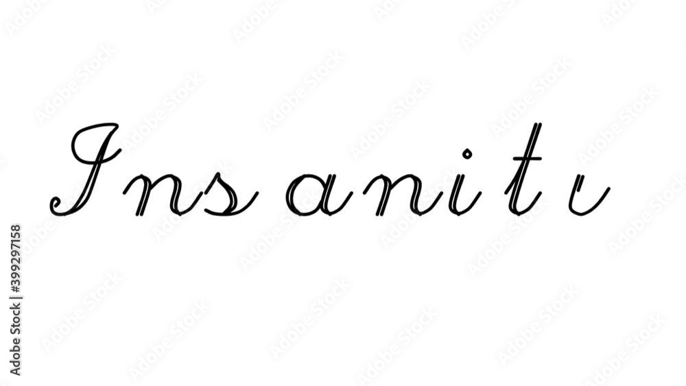 Insanity Decorative Handwriting Animation in Six Cursive and Gothic Fonts Insanity Decorative Handwriting Animation in Six Cursive and Gothic Fonts