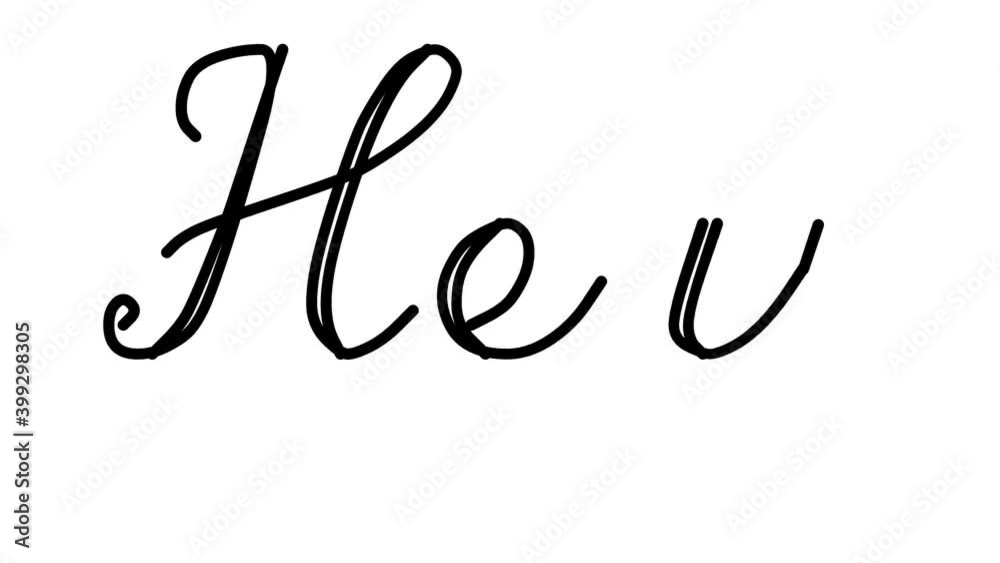 Hey Decorative Handwriting Animation in Six Cursive and Gothic Fonts Hey Decorative Handwriting Animation in Six Cursive and Gothic Fonts