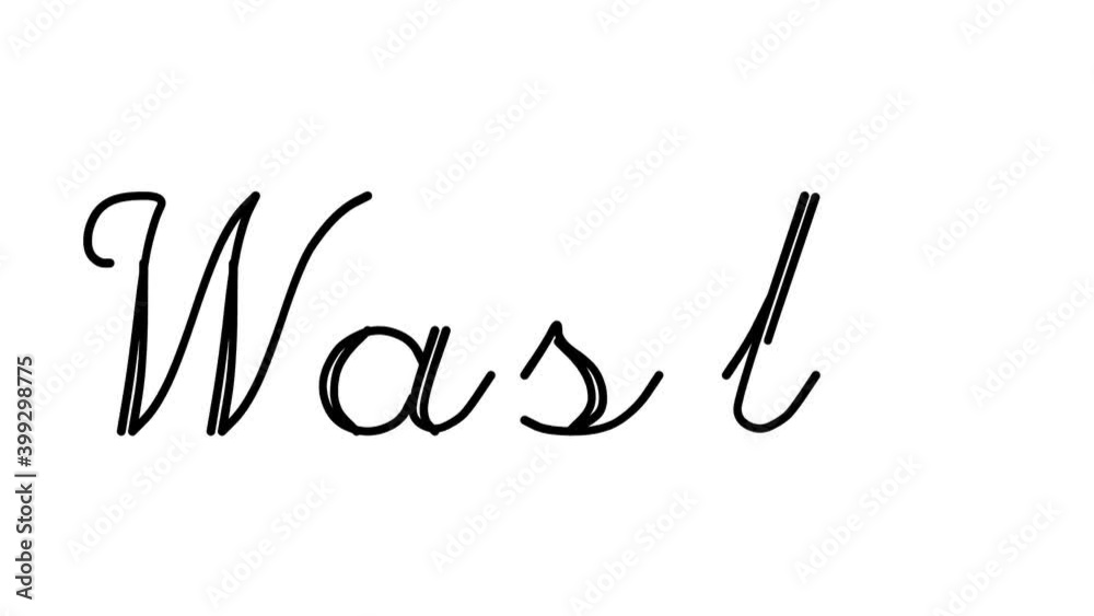 Waste Decorative Handwriting Animation in Six Cursive and Gothic Fonts Waste Decorative Handwriting Animation in Six Cursive and Gothic Fonts