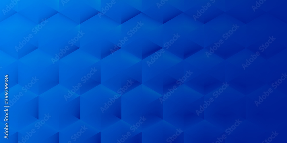 Blue abstract background with hexagonal elements Blue abstract background with hexagonal elements