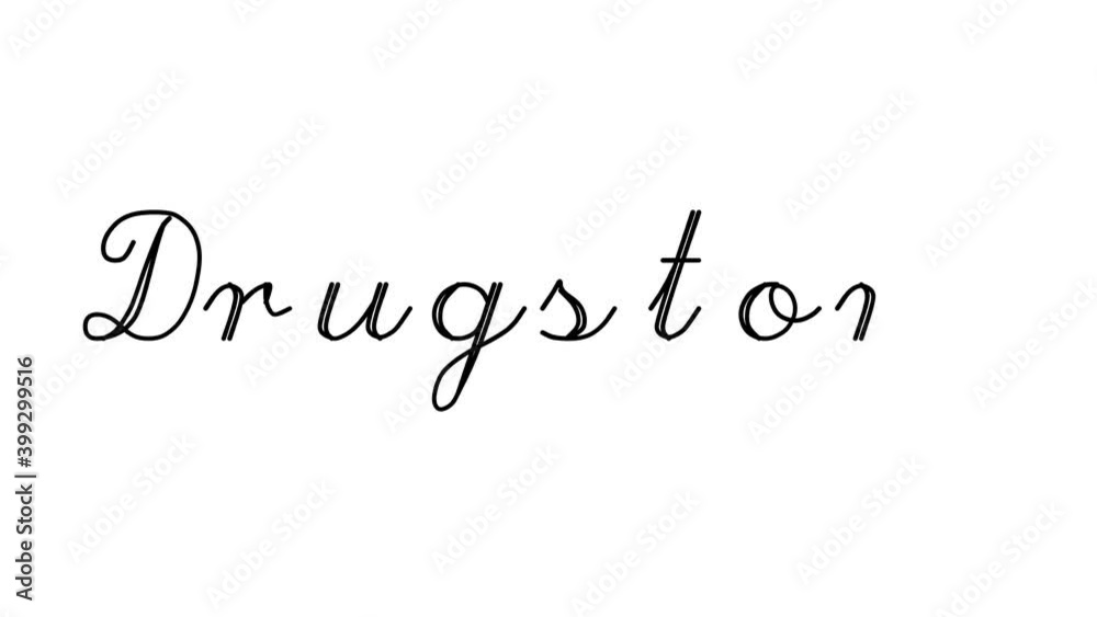 Drugstore Decorative Handwriting Animation in Six Cursive and Gothic Fonts Drugstore Decorative Handwriting Animation in Six Cursive and Gothic Fonts