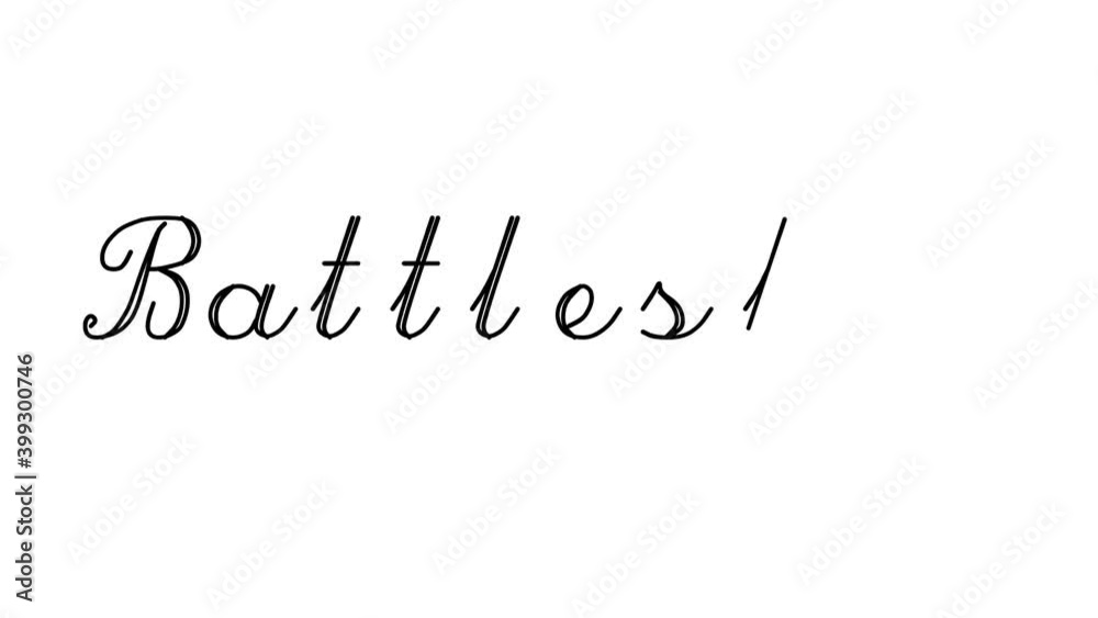 Battleship Decorative Handwriting Animation in Six Cursive and Gothic Fonts Battleship Decorative Handwriting Animation in Six Cursive and Gothic Fonts