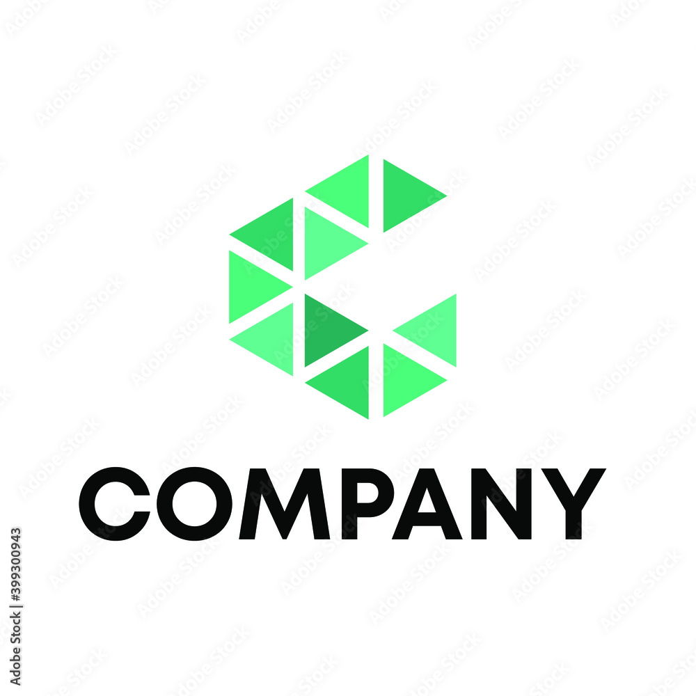 Fototapeta premium C logo 