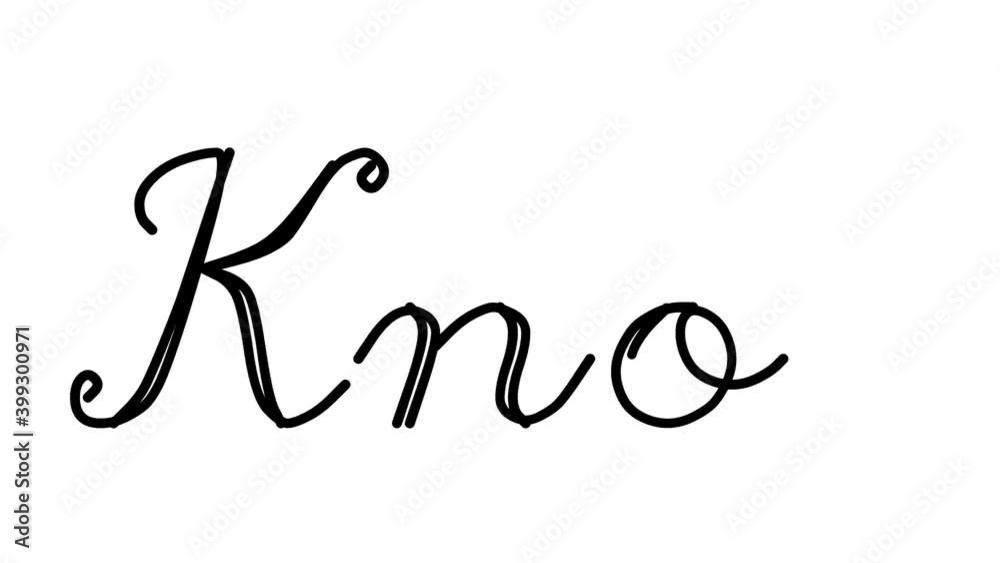 Knot Decorative Handwriting Animation in Six Cursive and Gothic Fonts Knot Decorative Handwriting Animation in Six Cursive and Gothic Fonts