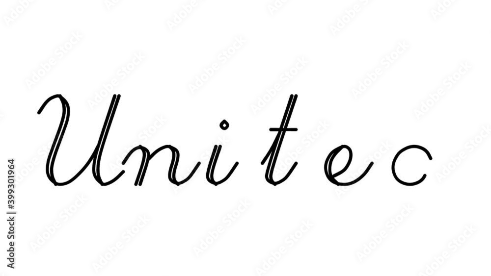 United Decorative Handwriting Animation in Six Cursive and Gothic Fonts