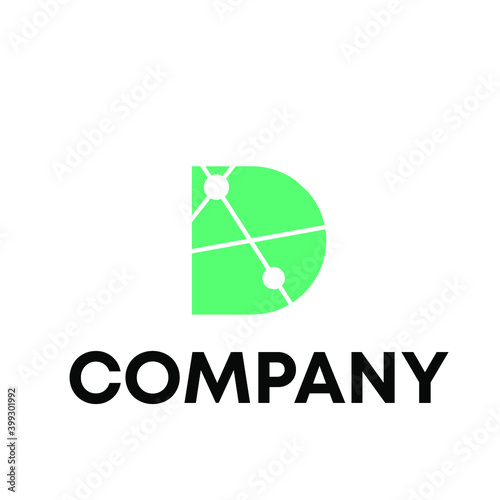 D data logo design