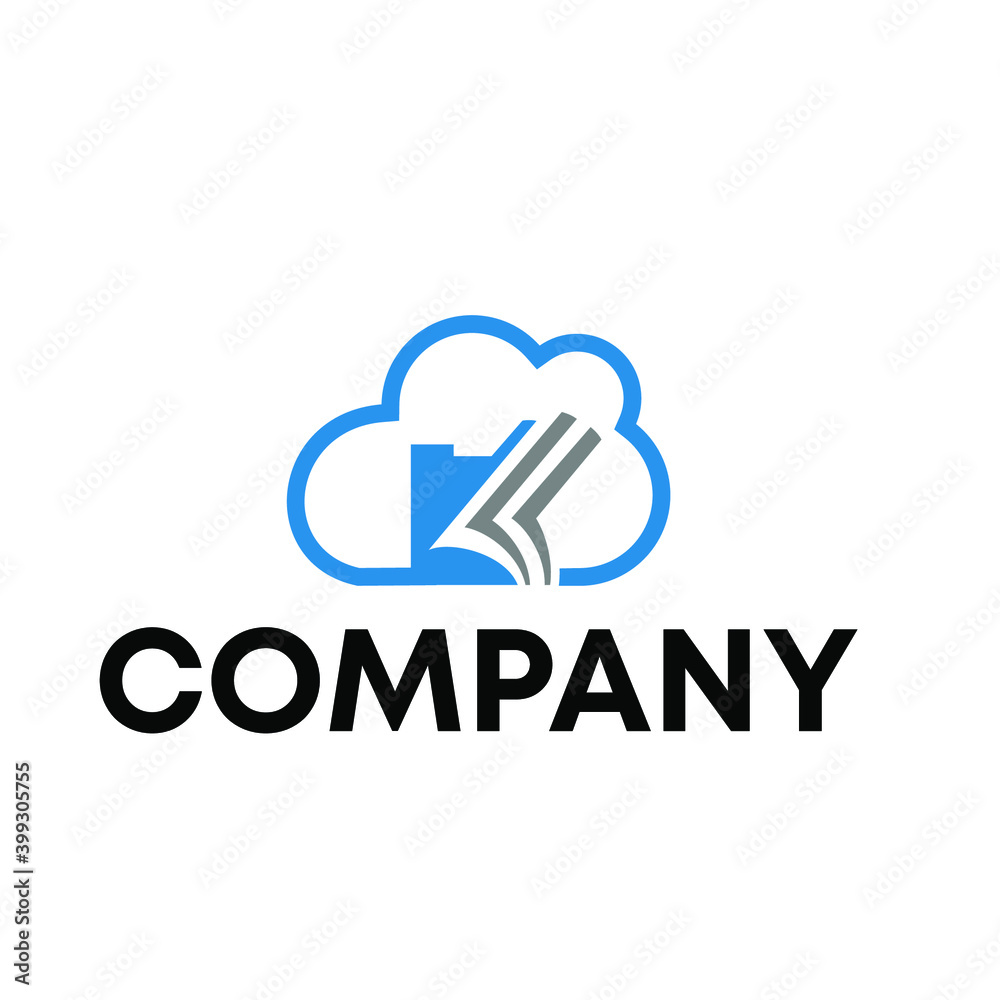 cloud document logo cloud document logo