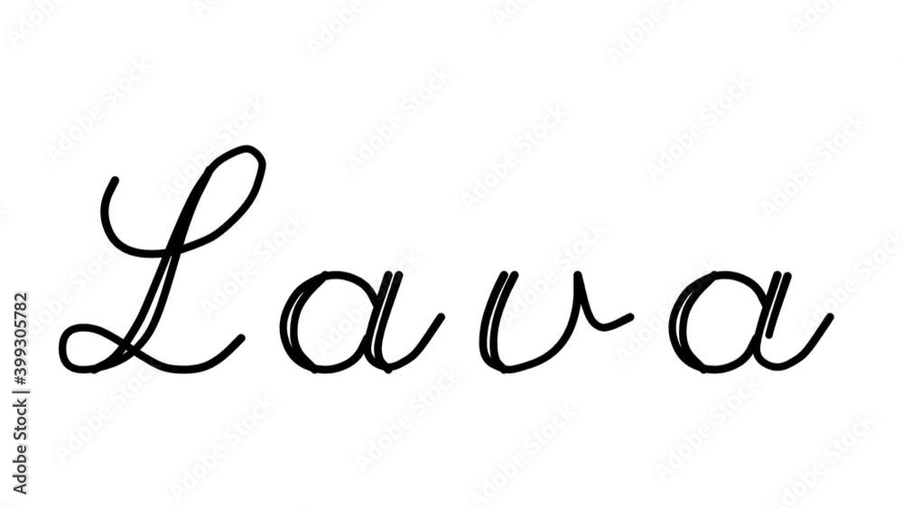 Lava Decorative Handwriting Animation in Six Cursive and Gothic Fonts Lava Decorative Handwriting Animation in Six Cursive and Gothic Fonts