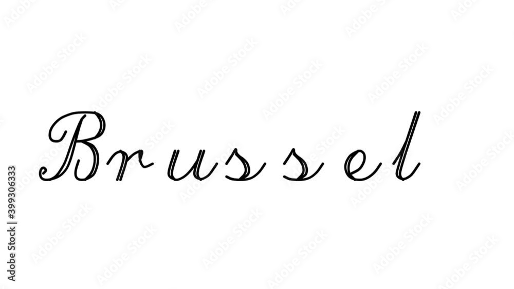 Brussels Decorative Handwriting Animation in Six Cursive and Gothic Fonts Brussels Decorative Handwriting Animation in Six Cursive and Gothic Fonts