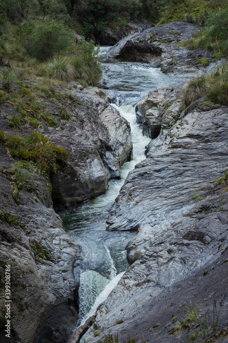 river in the Ecuadorian Andes