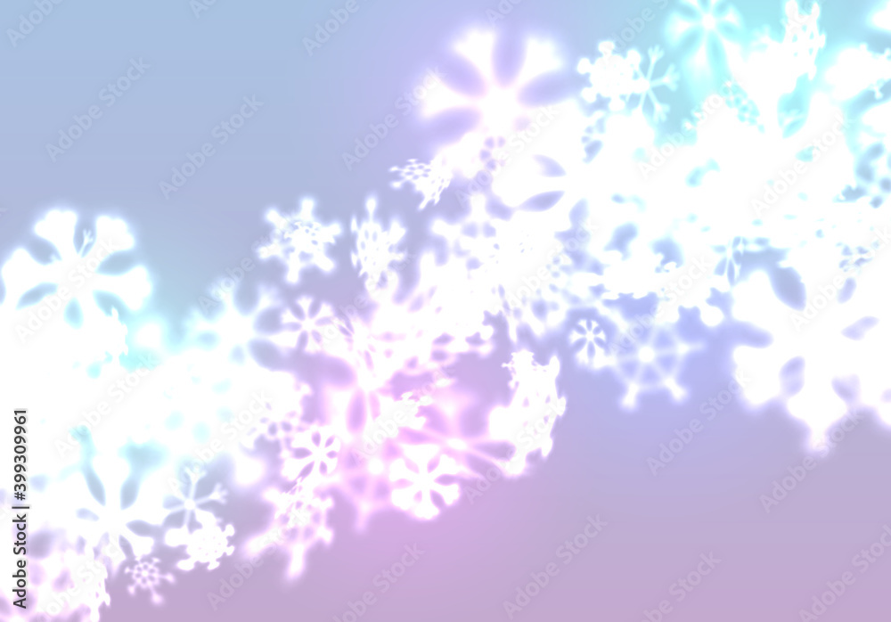 Christmas snowflakes background with falling and swirling snow Christmas snowflakes background with falling and swirling snow
