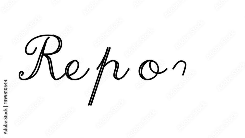 Report Decorative Handwriting Animation in Six Cursive and Gothic Fonts Report Decorative Handwriting Animation in Six Cursive and Gothic Fonts