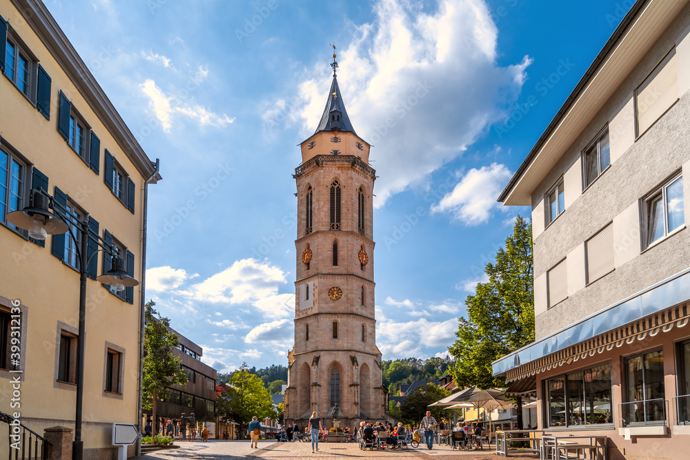 Stadtkirche, Balingen, Baden-württemberg, Deutschland	