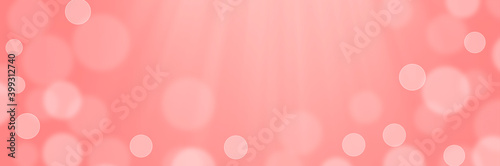 Soft pastel beautiful abstract pink white background with bokeh lights. Beautiful blurred wedding background, valentine's day background