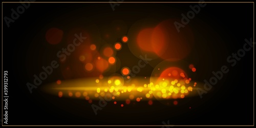 NEW YEAR GREETING BACKGROUND CONCEPT ,VECTOR ILLUSTARTION, BEAUTIFUL COLURFUL LIGHT BOKEH