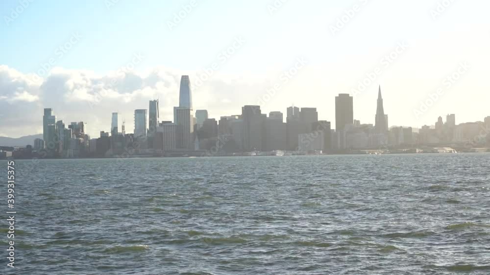 San Francisco Bay Area view from treasure island San Francisco Bay Area view from treasure island