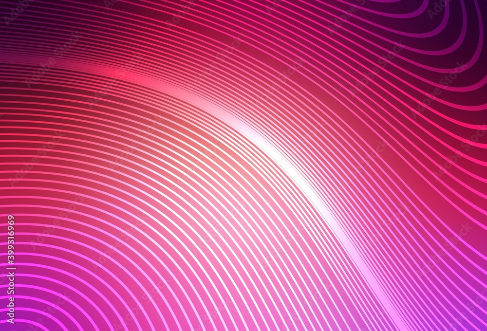 Light Pink, Yellow vector texture with wry lines. Light Pink, Yellow vector texture with wry lines.