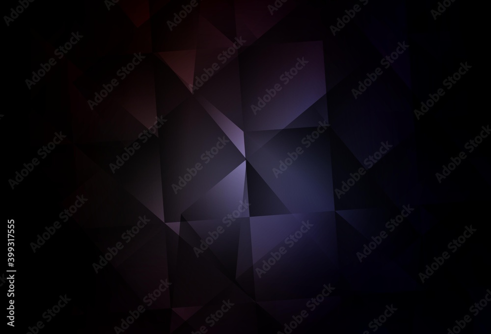 Dark Gray vector polygonal template. Dark Gray vector polygonal template.