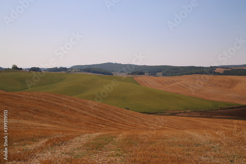 View of the Tuscan Countryside in Summer, Italy © Stefano