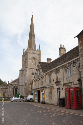ST Lawrence Church a Lechlade Community Library in Gloucestershire in the United Kingdom photo