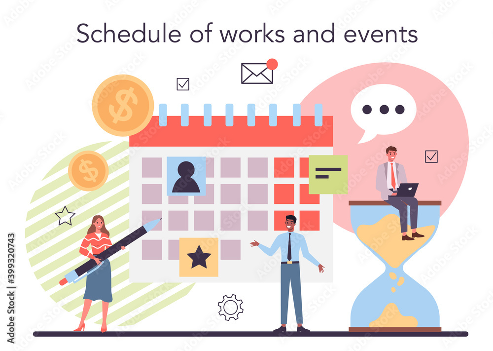 Fototapeta premium Brand promotion. Customer attention and business communication