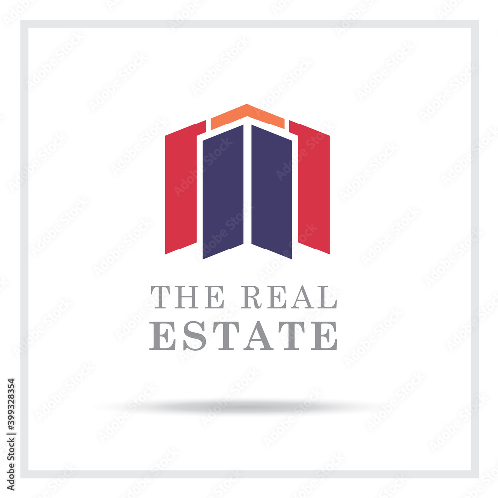 Real Estate Logo | Home Property Logo | Residence Building Logo