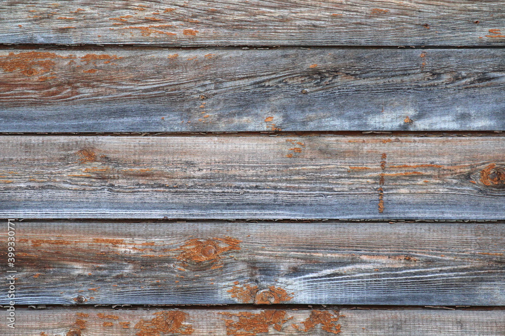 Fototapeta premium Old wooden wall from boards. Retro texture design template