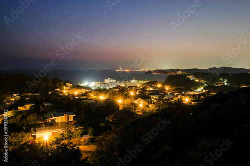 披露山公園からの夜景