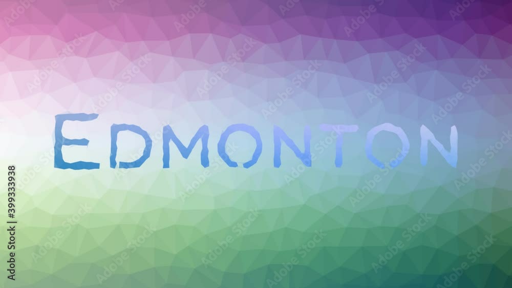 Edmonton fade interesting tessellated looping animated triangles Edmonton fade interesting tessellated looping animated triangles