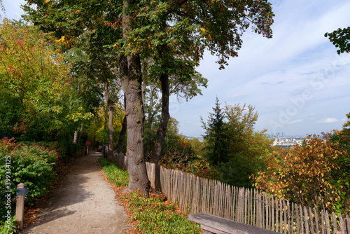 Tableau sur toile Brimborion park in Sevres city