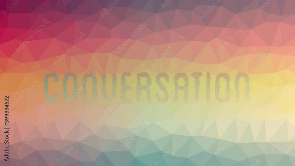 Conversation Dissolving Weird Tessellation Looping Moving Polygons Conversation Dissolving Weird Tessellation Looping Moving Polygons