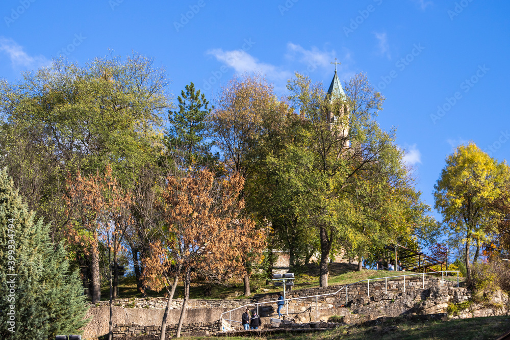 medieval stronghold Tsarevets, Veliko Tarnovo, Bulgaria