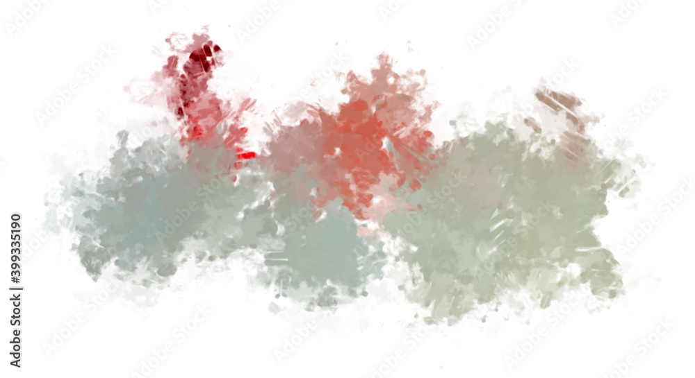 Obraz premium Brushed Painted Abstract Background. Brush stroked painting. Strokes of paint. 2D Illustration.