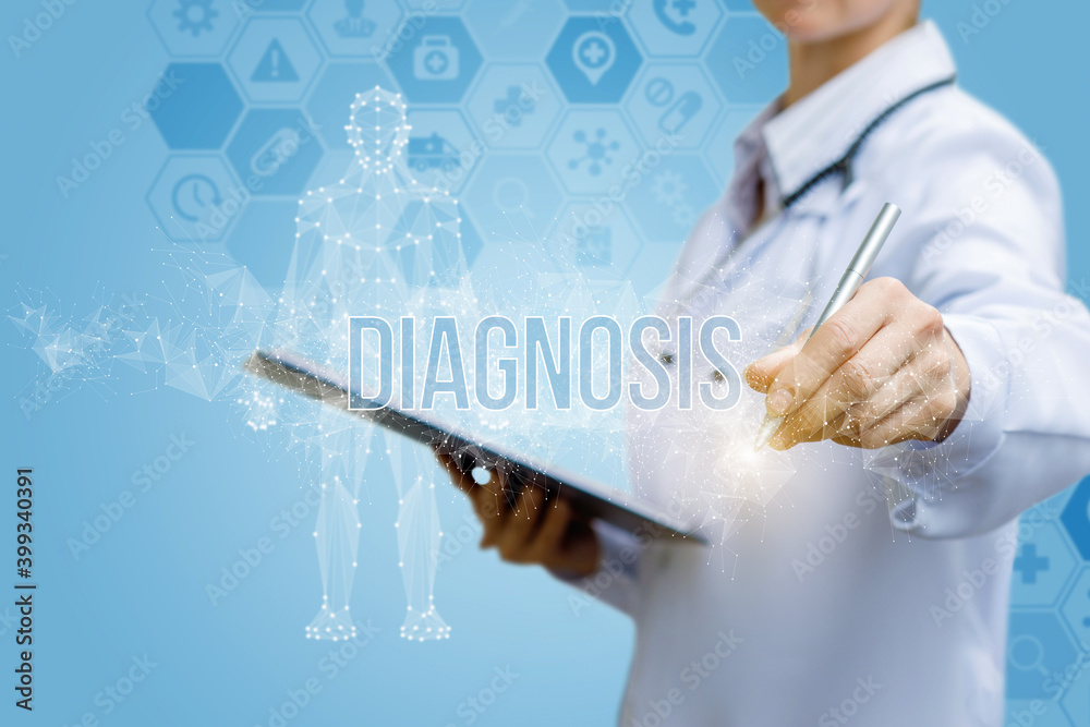 Medical patient diagnosis concept. Medical patient diagnosis concept.