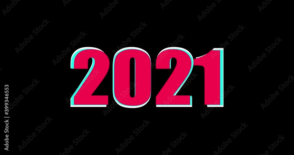 2021 animation. Happy new year 2021. Animated screensaver of the popular service 2021 animation. Happy new year 2021. Animated screensaver of the popular service