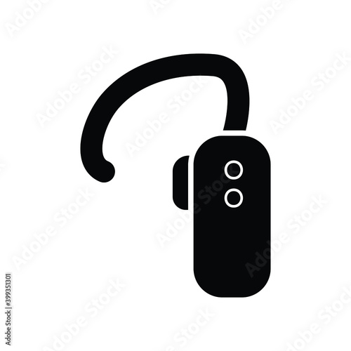 Bluetooth handsfree device glyph icon