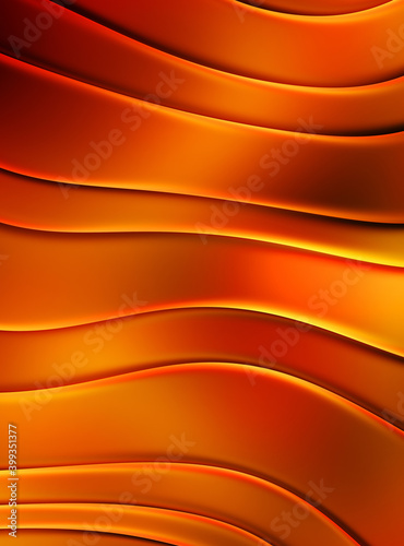 Abstract pattern glossy color background. Vibrant colorful wavy texture wall. Creative and beautiful wallpaper.