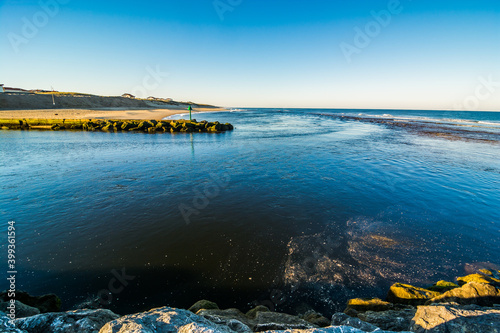 The Mimizan Current is a coastal river whose course is entirely in the town of Mimizan. Belonging to the family of Landes currents, it is the outlet of the Aureilhan pond. photo