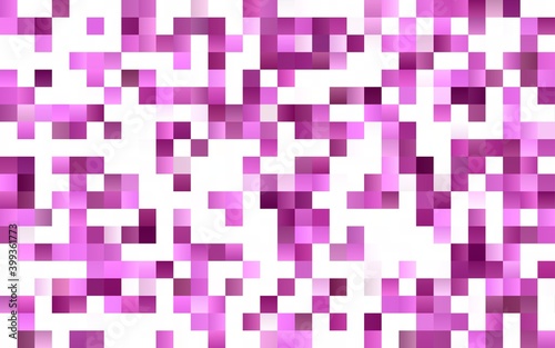 Dark Multicolor vector modern geometrical background. Abstract template. Geometric pattern in square style with gradient.