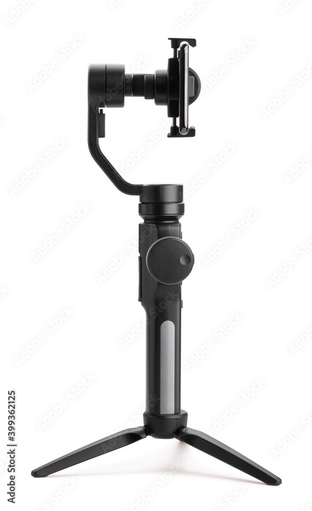 smartphone gimbal isolated on white smartphone gimbal isolated on white