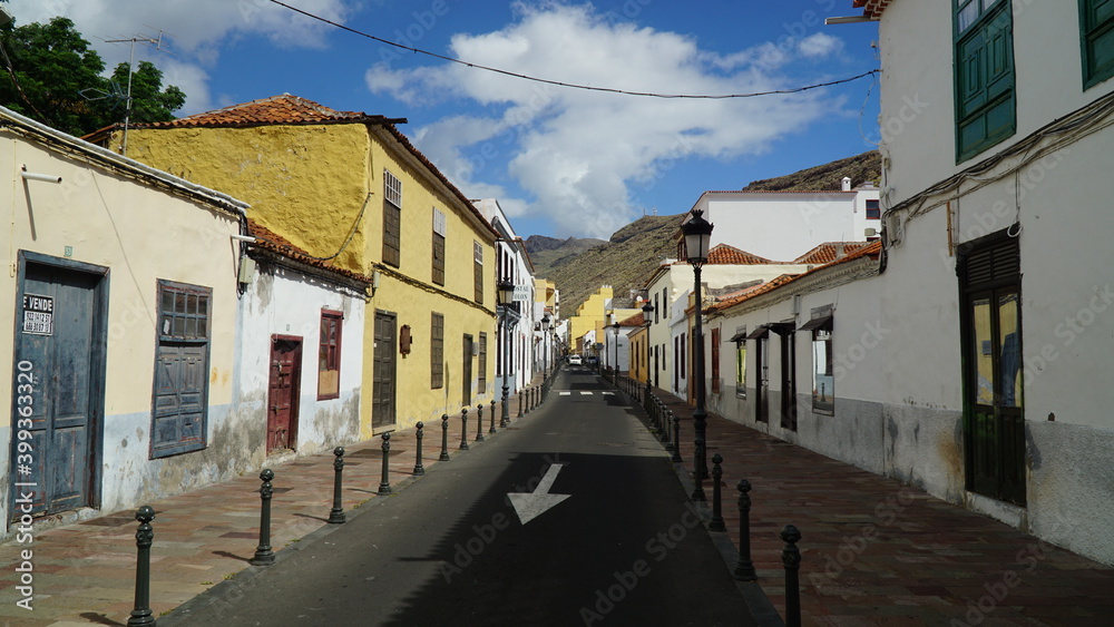 Ulica w San Sebastián de la Gomera