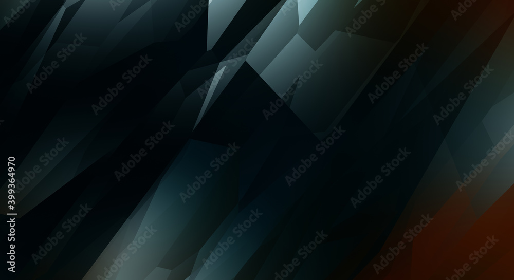 Obraz premium Abstract Background. Triangle 3d illustration polygonal art pattern style. Future graphic geometric design. Geometry texture futuristic decoration. Trendy and vibrant modern style template..