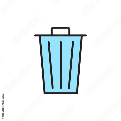 Isolated basket computers tecnology online icon- Vector