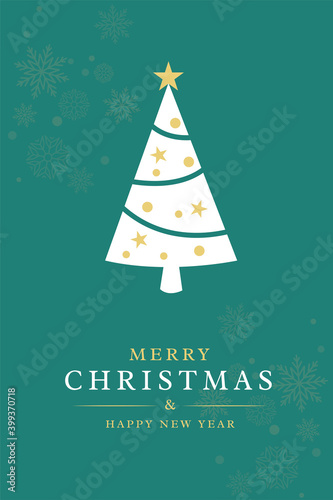 Christmas and New Year Greeting Design