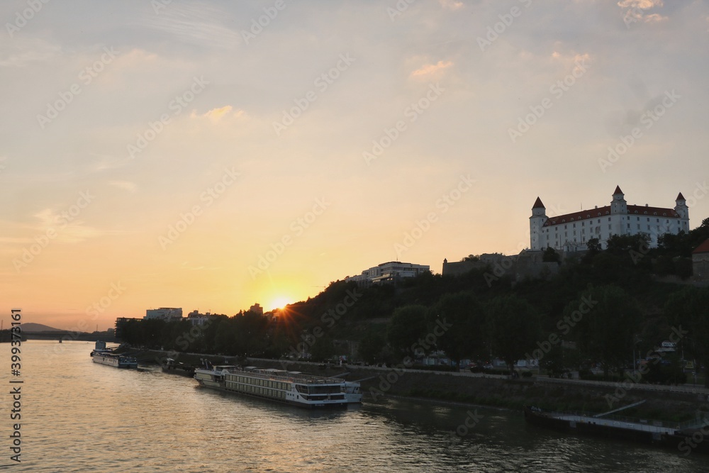 Golden Hour in Bratislava
