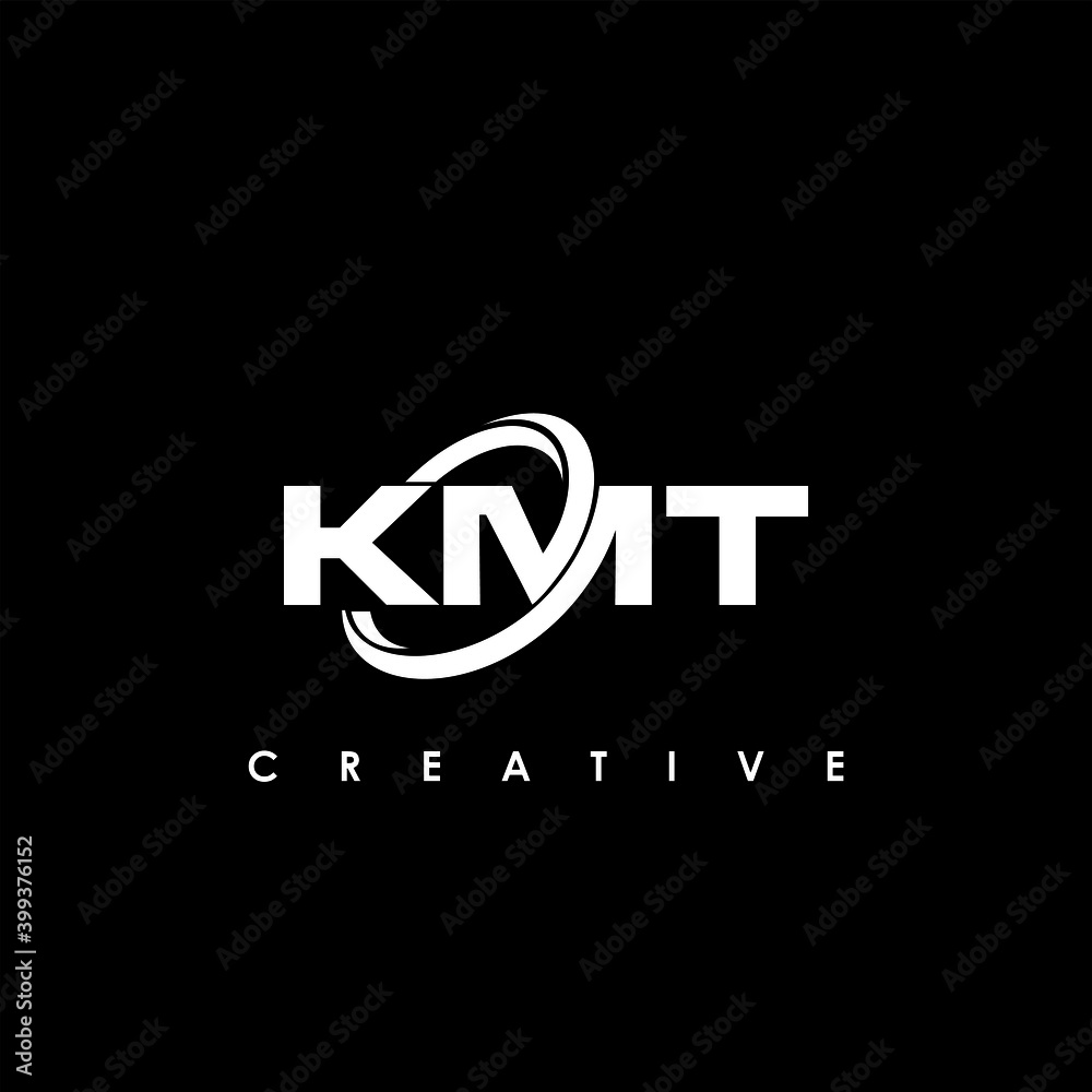 KMT Letter Initial Logo Design Template Vector Illustration