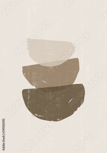 Abstract Sun print boho minimalist printable wall art