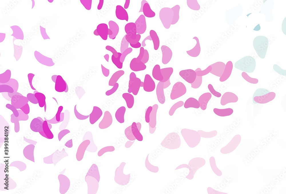 Light pink, blue vector template with memphis shapes. Light pink, blue vector template with memphis shapes.