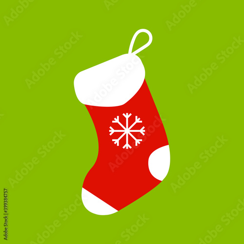 Christmas socks. Vector illustration EPS 10